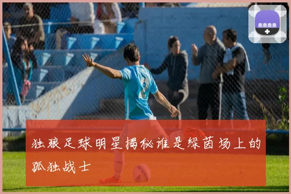 独狼足球明星揭秘谁是绿茵场上的孤独战士